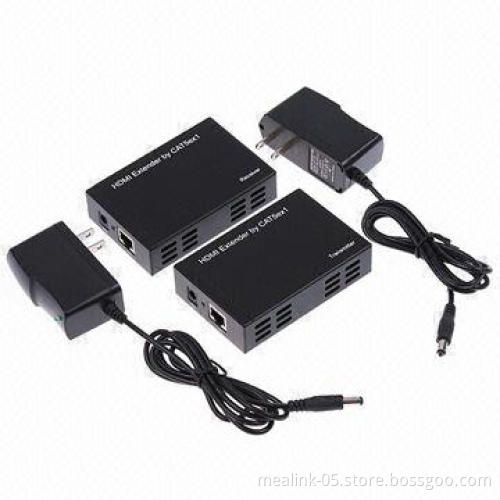 120m HDMI Extender, Over One Cat5e/CAT6 (Over LAN), 1,080P with IR, Manufactured by Mealink